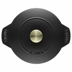 Staub 1.5 Qt. Petite French Oven | Matte Black 10 Staub 1.5 Qt. Petite French Oven | Matte Black -Le Creuset Shop 1.5qt petite french oven b