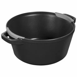 Staub Stackable Cocotte, Braiser, And Grill Pan With Lid | Black 41 Staub Stackable Cocotte, Braiser, And Grill Pan With Lid | Black -Le Creuset Shop 1021322 9