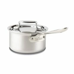 All-Clad D5 Brushed Stainless Steel Cookware Set | 10-Piece 14 All-Clad D5 Brushed Stainless Steel Cookware Set | 10-Piece -Le Creuset Shop 104