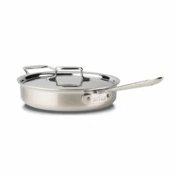 All-Clad D5 Brushed Stainless Steel Cookware Set | 10-Piece 15 All-Clad D5 Brushed Stainless Steel Cookware Set | 10-Piece -Le Creuset Shop 105