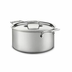 All-Clad D5 Brushed Stainless Steel Cookware Set | 10-Piece 16 All-Clad D5 Brushed Stainless Steel Cookware Set | 10-Piece -Le Creuset Shop 106