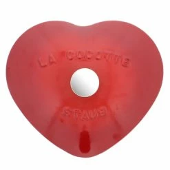 Staub 1.75 Qt. Heart Cocotte/Dutch Oven | Cherry Red 11 Staub 1.75 Qt. Heart Cocotte/Dutch Oven | Cherry Red -Le Creuset Shop 1100006stb heartshapedcocotte05