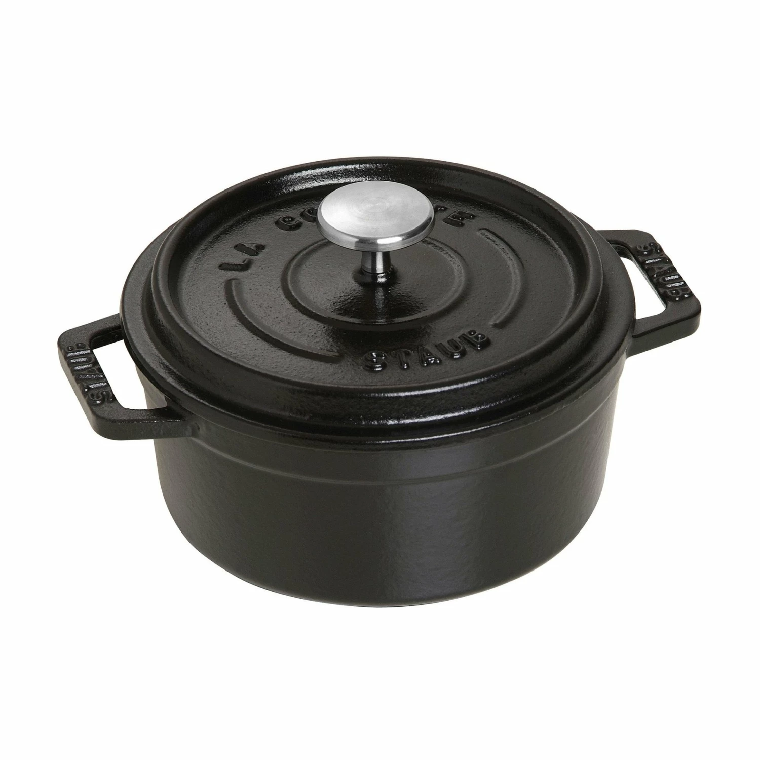 Staub 0.5 Qt. Round Cocotte/Dutch Oven | Matte Black 3 Staub 0.5 Qt. Round Cocotte/Dutch Oven | Matte Black