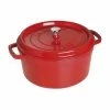 Staub 7 Qt. Round Cocotte/Dutch Oven | Cherry Red 1 Staub 7 Qt. Round Cocotte/Dutch Oven | Cherry Red -Le Creuset Shop 1102806 1