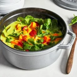 Staub 7 Qt. Round Cocotte/Dutch Oven | Graphite Grey 9 Staub 7 Qt. Round Cocotte/Dutch Oven | Graphite Grey -Le Creuset Shop 1102818