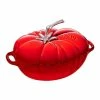 Staub 3 Qt. Tomato Cocotte | Cherry Red 2 Staub 3 Qt. Tomato Cocotte | Cherry Red -Le Creuset Shop 11712506 1