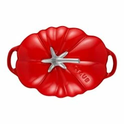Staub 3 Qt. Tomato Cocotte | Cherry Red -Le Creuset Shop 11712506 5