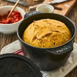 Staub 1.5 Qt. Petite French Oven | Matte Black 12 Staub 1.5 Qt. Petite French Oven | Matte Black -Le Creuset Shop 11721625 06