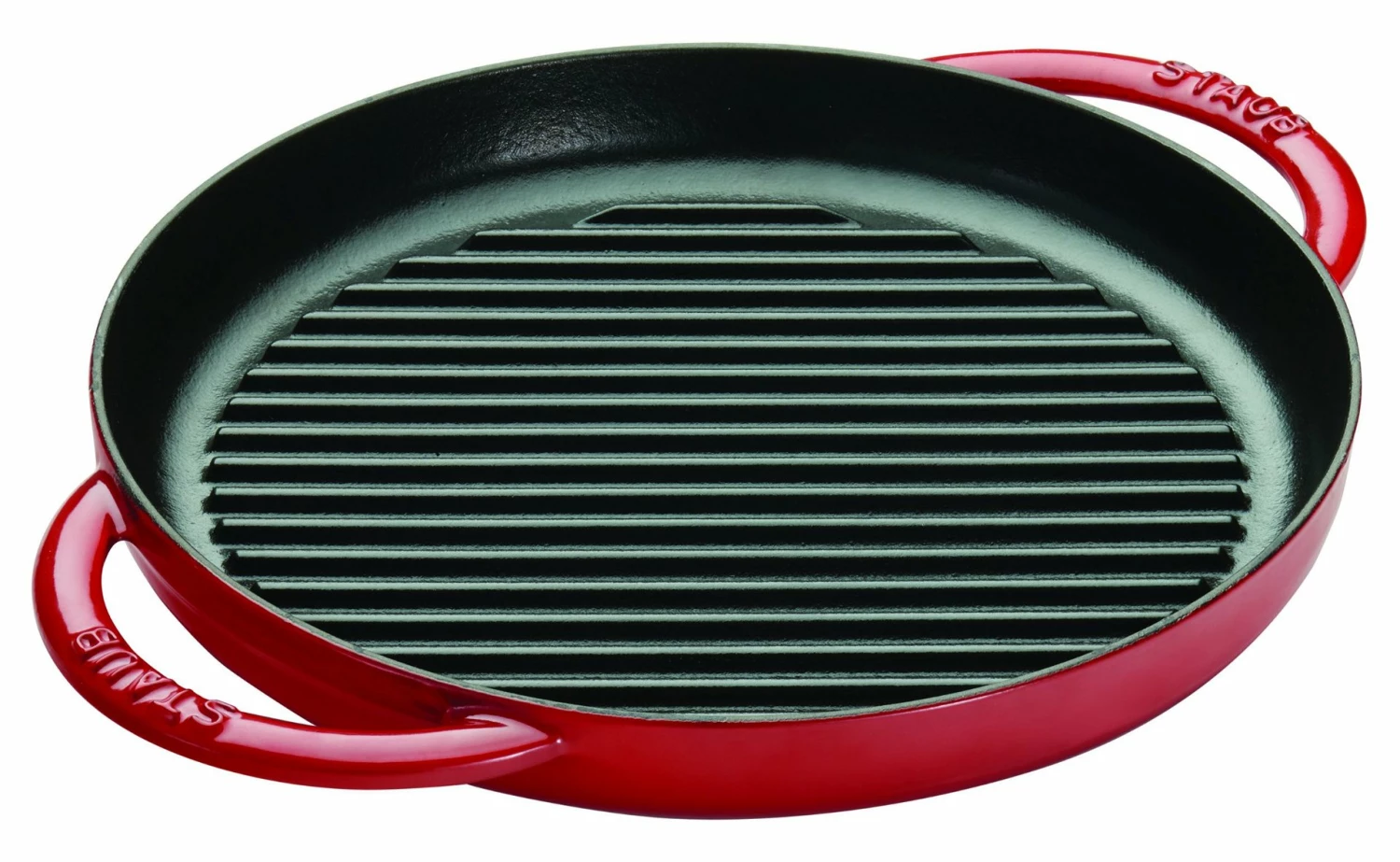 Staub 10" Cast Iron Pure Grill Pan | Multiple Colors Available 3 Staub 10" Cast Iron Pure Grill Pan | Multiple Colors Available