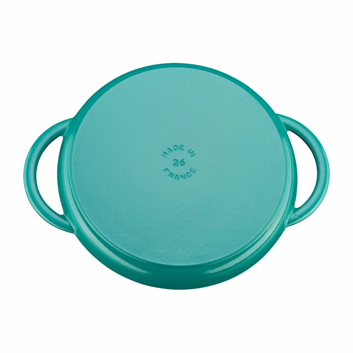 Staub 10" Cast Iron Pure Grill Pan | Turquoise 5 Staub 10" Cast Iron Pure Grill Pan | Turquoise - Image 3