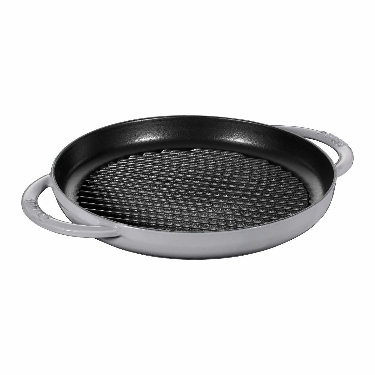 Staub 10" Cast Iron Pure Grill Pan | Graphite Grey 3 Staub 10" Cast Iron Pure Grill Pan | Graphite Grey