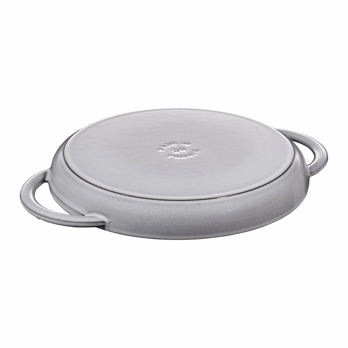 Staub 10" Cast Iron Pure Grill Pan | Graphite Grey 4 Staub 10" Cast Iron Pure Grill Pan | Graphite Grey - Image 2