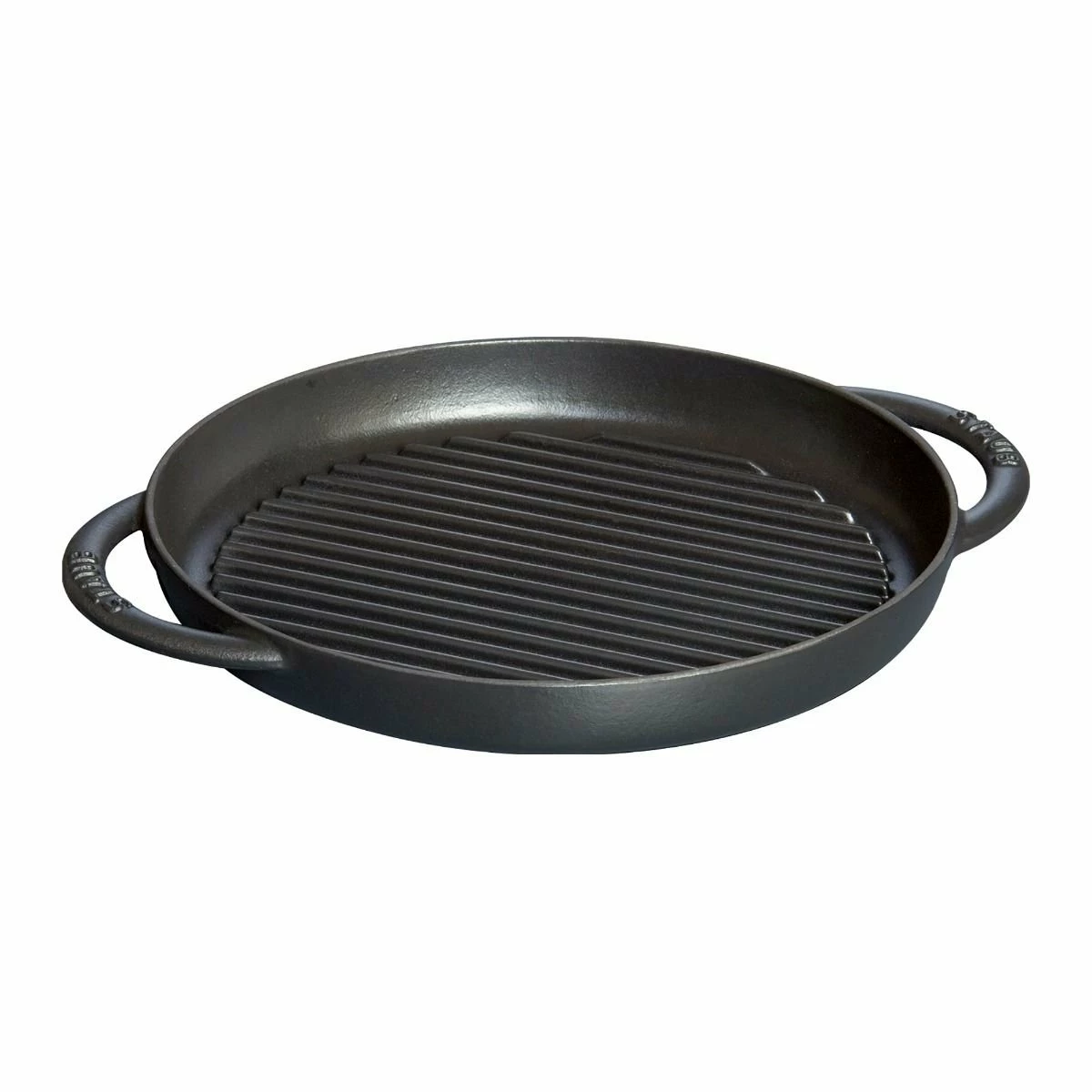 Staub 10" Cast Iron Pure Grill Pan | Matte Black 3 Staub 10" Cast Iron Pure Grill Pan | Matte Black