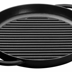Staub 10" Cast Iron Pure Grill Pan | Multiple Colors Available 7 Staub 10" Cast Iron Pure Grill Pan | Multiple Colors Available -Le Creuset Shop 1203023 pure grill black 1