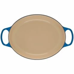 Le Creuset 9.5 Qt. Oval Signature Dutch Oven With Stainless Steel Knob | Marseille Blue -Le Creuset Shop 13427scr 1550a0411efa123