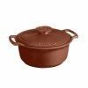 Emile Henry 4-Quart Sublime Stewpot | Sienna 1 Emile Henry 4-Quart Sublime Stewpot | Sienna -Le Creuset Shop 144740 sublime dutch oven