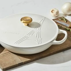 Le Creuset 3.5Qt Signature Braiser Eiffel Tower Collection | White 12 Le Creuset 3.5Qt Signature Braiser Eiffel Tower Collection | White -Le Creuset Shop 16309scr cd3e68463c94ec1