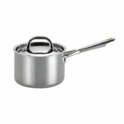 Anolon Cookware Anolon Tri-Ply Clad Stainless Steel 12pc Cookware Set 20 Anolon Cookware Anolon Tri-Ply Clad Stainless Steel 12pc Cookware Set -Le Creuset Shop 30822 anolon tri ply clad stainless steel 12pc cookware set sauce pot