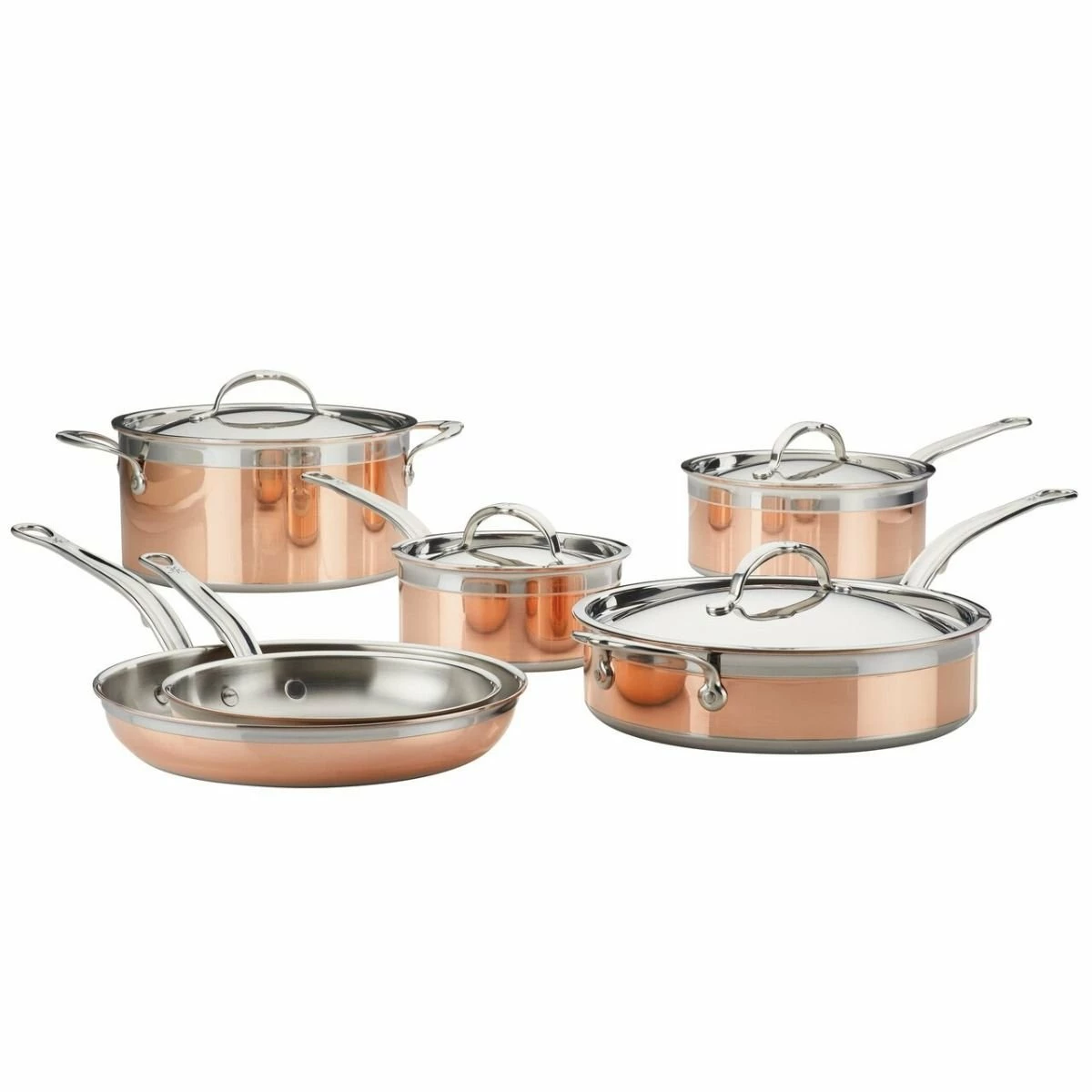 Hestan CopperBond Induction Cookware 10-Piece Set 6 Hestan CopperBond Induction Cookware 10-Piece Set - Image 4