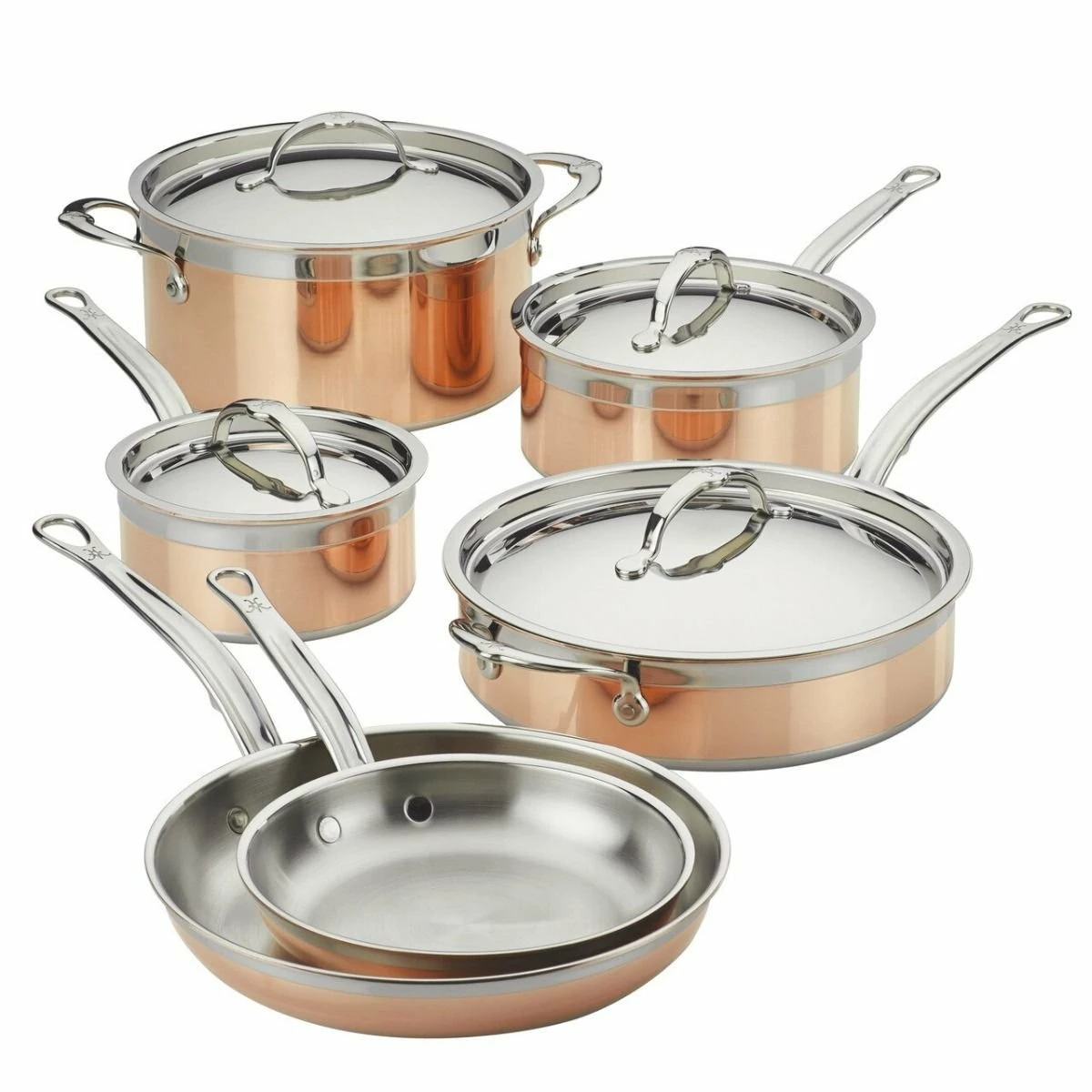 Hestan CopperBond Induction Cookware 10-Piece Set 3 Hestan CopperBond Induction Cookware 10-Piece Set