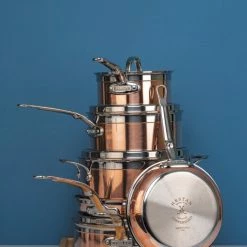 Hestan CopperBond Induction Cookware 10-Piece Set 8 Hestan CopperBond Induction Cookware 10-Piece Set -Le Creuset Shop 31592 hestan copperbond induction cookware 10 piece set