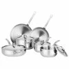 Viking Titanium 7 Ply Mirror 10-Piece Cookware Set 1 Viking Titanium 7 Ply Mirror 10-Piece Cookware Set -Le Creuset Shop 39430