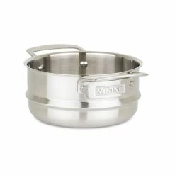 Viking Multi Ply Stainless 11-Piece Cookware Set | Red 14 Viking Multi Ply Stainless 11-Piece Cookware Set | Red -Le Creuset Shop 40041 9991 strainer insert 500px