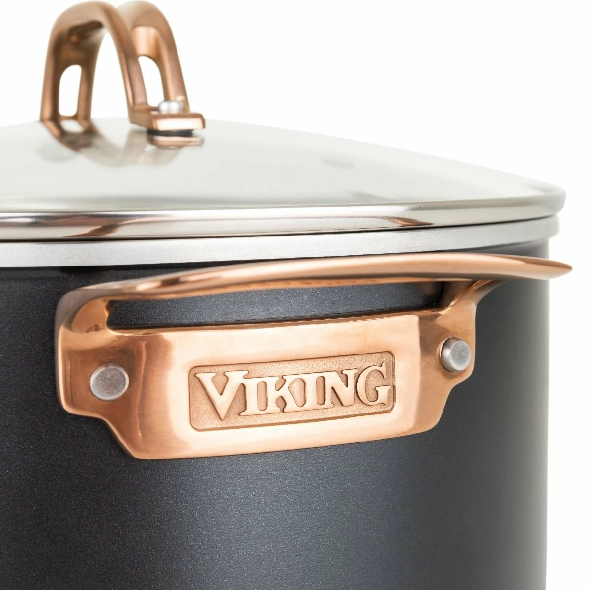 Viking 3 Ply Stainless 11-Piece Cookware Set | Black & Copper 12 Viking 3 Ply Stainless 11-Piece Cookware Set | Black & Copper - Image 10