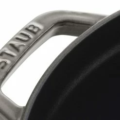 Staub 7 Qt. Round Cocotte/Dutch Oven | Graphite Grey 8 Staub 7 Qt. Round Cocotte/Dutch Oven | Graphite Grey -Le Creuset Shop 40509 314 0 2