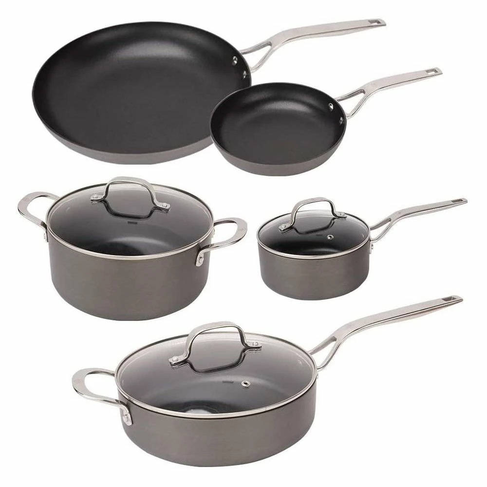 Swiss Diamond | Hard Anodized 8-Piece Nonstick Cookware Set 3 Swiss Diamond | Hard Anodized 8-Piece Nonstick Cookware Set