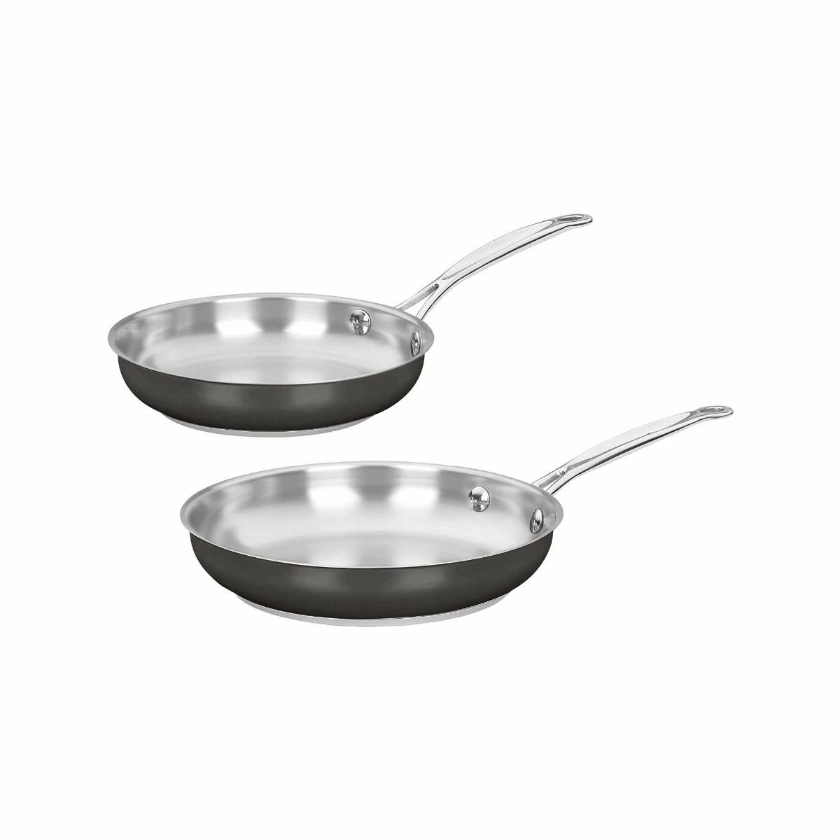 Cuisinart 11-Piece Black Stainless Cookware Set 7 Cuisinart 11-Piece Black Stainless Cookware Set - Image 5