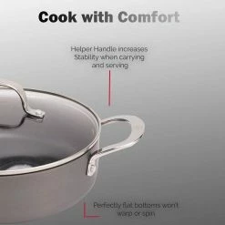 Swiss Diamond | Hard Anodized 8-Piece Nonstick Cookware Set 11 Swiss Diamond | Hard Anodized 8-Piece Nonstick Cookware Set -Le Creuset Shop 51sfbsndlnl. ac sl1000
