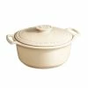 Emile Henry 6-Quart Sublime Stewpot | Creme 2 Emile Henry 6-Quart Sublime Stewpot | Creme -Le Creuset Shop 554760 sublime dutch oven