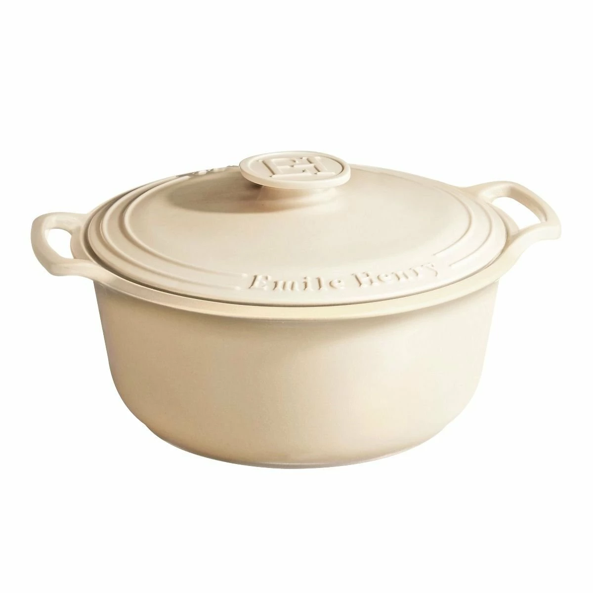 Emile Henry 7.5-Quart Sublime Stewpot | Creme 3 Emile Henry 7.5-Quart Sublime Stewpot | Creme