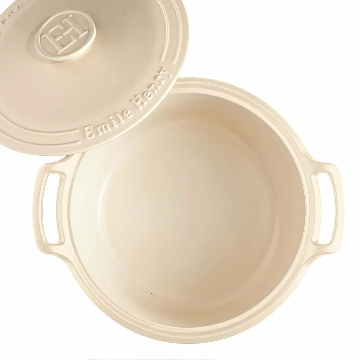 Emile Henry 7.5-Quart Sublime Stewpot | Creme 5 Emile Henry 7.5-Quart Sublime Stewpot | Creme - Image 3