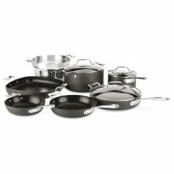 Le Creuset Shop 30 All-Clad Essentials Nonstick Hard Anodized Bakeware Set | 10-Piece