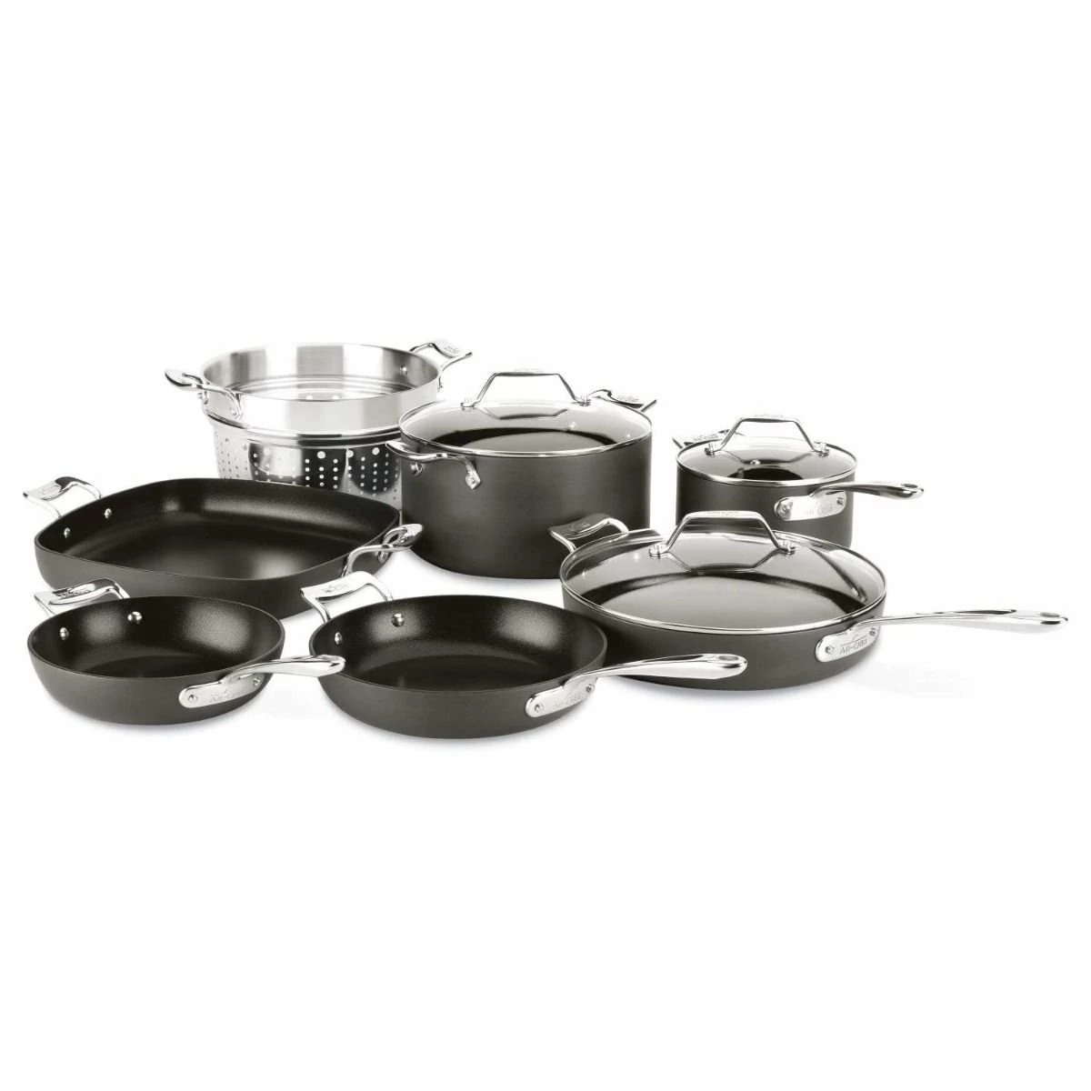 All-Clad Essentials Nonstick Hard Anodized Bakeware Set | 10-Piece 2 All-Clad Essentials Nonstick Hard Anodized Bakeware Set | 10-Piece