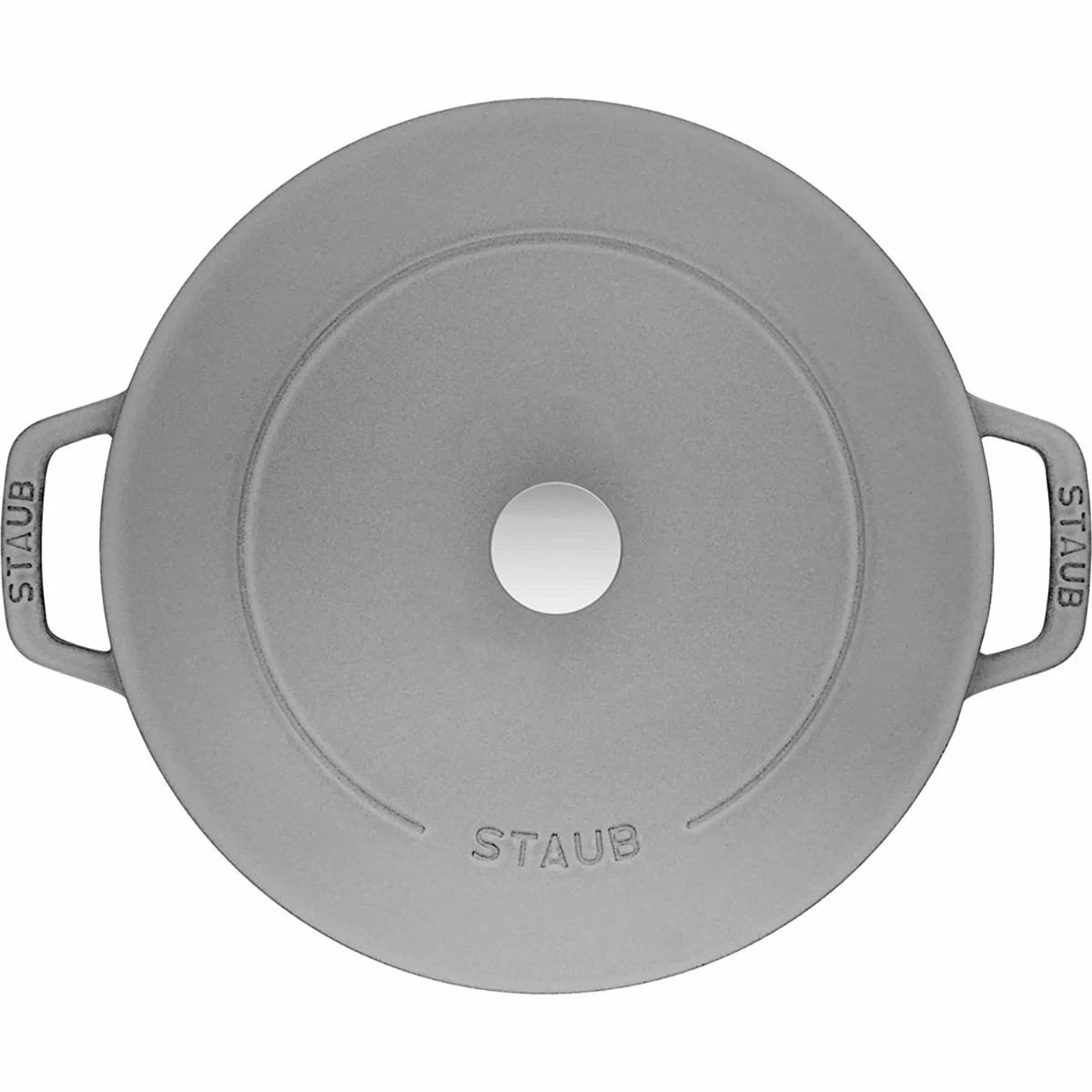 Staub Stackable Cocotte, Braiser, And Grill Pan With Lid | Graphite Grey 8 Staub Stackable Cocotte, Braiser, And Grill Pan With Lid | Graphite Grey - Image 6