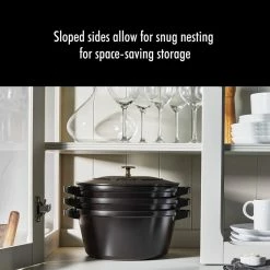 Staub Stackable Cocotte, Braiser, And Grill Pan With Lid | Black 29 Staub Stackable Cocotte, Braiser, And Grill Pan With Lid | Black -Le Creuset Shop 61vxnhtqrwl. ac sl1280