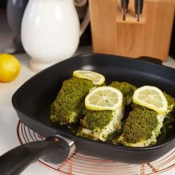 Swiss Diamond | XD Square Grill Pan - 11" X 11" 7 Swiss Diamond | XD Square Grill Pan - 11" X 11" -Le Creuset Shop 6328 6 93604