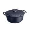 Emile Henry 4-Quart Sublime Stewpot | Indigo -Le Creuset Shop 664740 sublime dutch oven