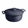 Emile Henry 6-Quart Sublime Stewpot | Indigo 2 Emile Henry 6-Quart Sublime Stewpot | Indigo -Le Creuset Shop 664760 sublime dutch oven