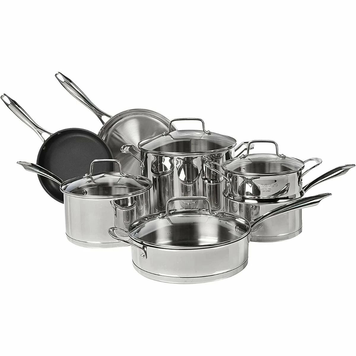 Cuisinart Professional Series Stainless 11-Piece Cookware Set 3 Cuisinart Professional Series Stainless 11-Piece Cookware Set