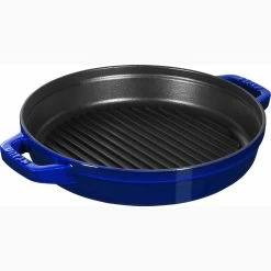 Staub Stackable Cocotte, Braiser, And Grill Pan With Lid | Dark Blue 20 Staub Stackable Cocotte, Braiser, And Grill Pan With Lid | Dark Blue -Le Creuset Shop 71naxvpww l. ac sl1500