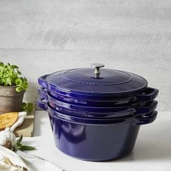 Staub Stackable Cocotte, Braiser, And Grill Pan With Lid | Dark Blue 27 Staub Stackable Cocotte, Braiser, And Grill Pan With Lid | Dark Blue -Le Creuset Shop 71pcwtnujql. ac sl1500
