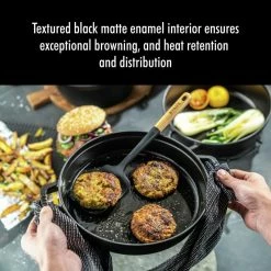 Staub Stackable Cocotte, Braiser, And Grill Pan With Lid | Black 30 Staub Stackable Cocotte, Braiser, And Grill Pan With Lid | Black -Le Creuset Shop 71xjeqanpel. ac sl1280