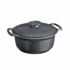 Emile Henry 4-Quart Sublime Stewpot | Graphite