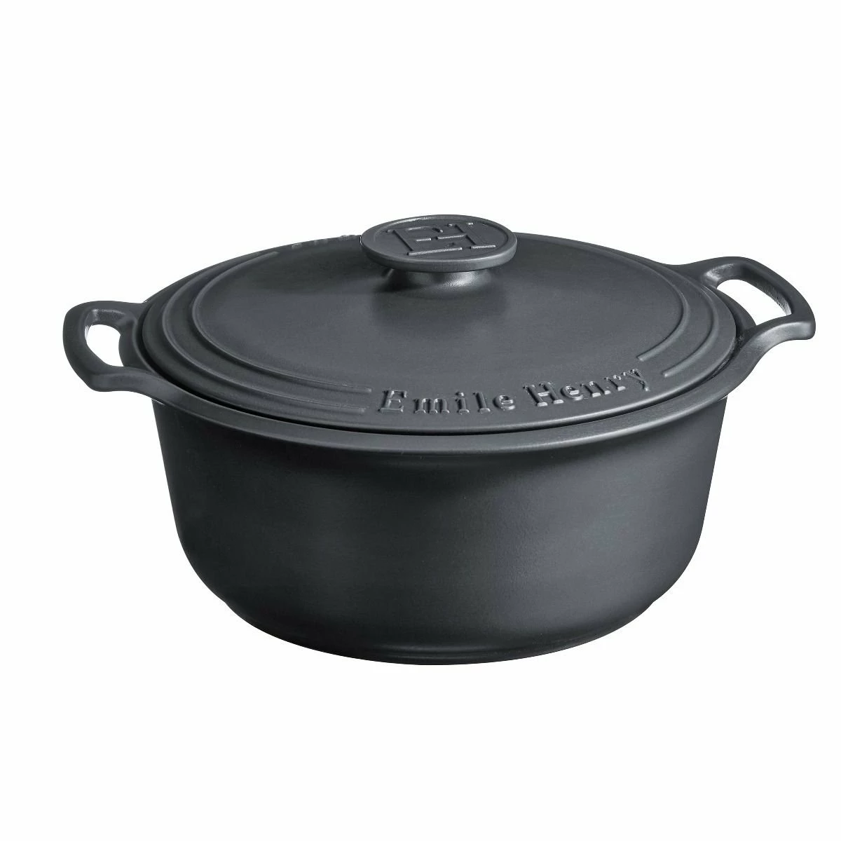 Emile Henry 7.5-Quart Sublime Stewpot | Graphite 3 Emile Henry 7.5-Quart Sublime Stewpot | Graphite