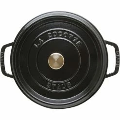 Staub 5 Qt Tall Cocotte | Black -Le Creuset Shop 81c4v8id62l. ac sl1500