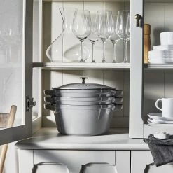 Staub Stackable Cocotte, Braiser, And Grill Pan With Lid | Graphite Grey 28 Staub Stackable Cocotte, Braiser, And Grill Pan With Lid | Graphite Grey -Le Creuset Shop 81hpavvlmrl. ac sl1500